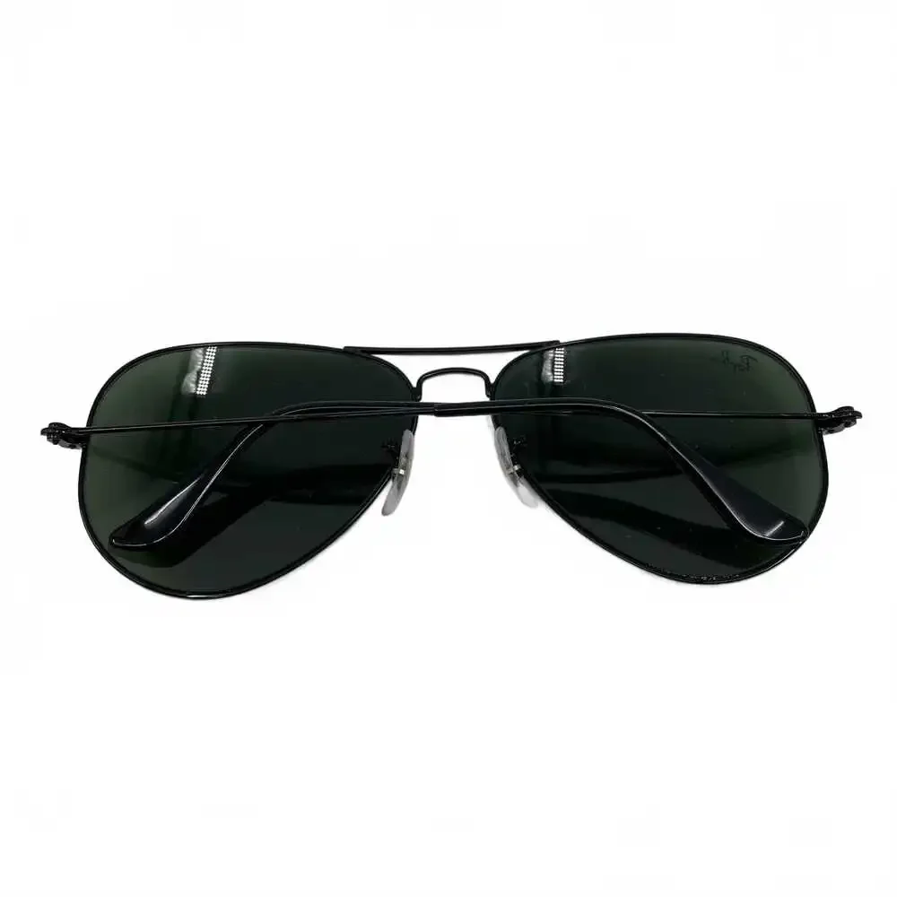 Ray‑Ban Aviator Sunglasses | Black Italian Synthetic, One Size